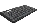 LOGITECH Pebble Keys 2 K380s, Easy-Switch für Windows, macOS, iPadOS, Android, ChromeOS, Tastatur, Standard, Sonstiges, Kabellos, Graphite