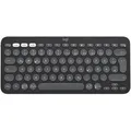 Logitech Tastatur Pebble Keys 2 K380s, für Tablet, mit Bluetooth, grafit