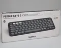 Logitech Pebble Keys 2 K380S Graphite Multi-Device Kabellose DE QWERTZ Tastatur