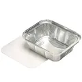 PAPSTAR 14512, Aluminium, Silber, 0,5 l, 140 mm, 114 mm, 42 mm