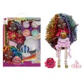 Rainbow High Rainbow Shimmers with Slime - Iris - 28 cm Modepuppe mit 1 Schleim-Set und1 Chamäleon-Haustier, Geeignet für Kinder ab 4 Jahren