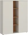 Sideboard HOME AFFAIRE "HAMM", cashmere, karamelleiche, B:116cm H:144cm T:40cm