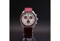 Swatch Chronograph OMEGA x Swatch MoonSwatch Mission to Pluto Straußenleder SO33M101C, (1-tlg)