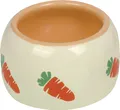 Nobby Keramik Futtertrog CARROT beige orange Ø 14,5 500 ml Größe L