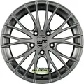 4x Mak Rennen silver 8x18 ET28 - LK5/112 ML66.45 Felge Alu