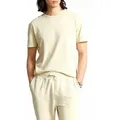 Polo Ralph Lauren T-Shirt Organic Cotton Dyed Garn Classic Fit Gefärbt mit natürlichen Inhaltsstoffen aus Pflanzen beige L