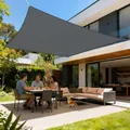 Sonnensegel 3x4m  UV-Schutz Balkon Terrasse Garten Schutz