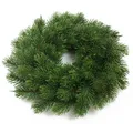 Künstlicher TANNENKRANZ, Adventskranz, Advent, Kunstpflanze, Tanne ca 26-30 cm.