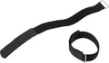 Adam Hall VR4040BLK Klettkabelbinder mit Gurt Haft- und Flauschteil (L x B) 400mm x 38mm Schwarz