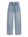 ONLY Female Straight-Fit Jeans ONLGIANNA Mittlere Taille Ballon Schnitt Jeans