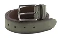 Vanzetti 35mm Leather Belt W110 Gürtel Forest Green dunkelgrün Neu