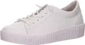 Gabor Schnürhalbschuhe in weiss/weiss kombi, Gr. 5.5