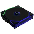 Lian Li UNI FAN TL Wireless LCD Lüfter 120mm RGB – Schwarz | PWM, 26 ARGB-LEDs, bis 1.900 U/min, Stecksystem, hoher Airflow, leise & vibrationsarm
