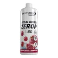 Best Body Nutrition ZEROP Vital Zuckerfreies Getränkekonzentrat Sirup Granatapfel-Cranberry Ohne Aspartam 1 L ergibt 80 L Getränk Fitness Drink mit Vitaminen B1 B6 Niacin Kalorienarm Wassersprudler