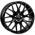Autec Nimah Black 8x18 ET 48 5/114.3 Alufelge Schwarz