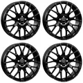 4 Autec Nimah Felgen 8,0x18 5x114,3 SW für Kia Niro Optima cee´d Sorento Carens