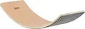 goki 59968 - Balance Board Wave aus Holz und Filz, Motorikspielzeug für Jungen und Mädchen, Gleichgewichtstrainer bis 150kg belastbar, Wackelbrett im Kinderzimmer, 82 x 30 x 1,6cm, ab 2 Jahre