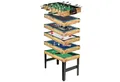 COSTWAY Spieltisch, 10-in-1 Kickertisch, Airhockeytisch, ab 8 Jahren