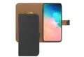 EAZY CASE Handyhülle Uni Bookstyle für Samsung Galaxy S10 6,1 Zoll, Schutzhülle mit Standfunktion Kartenfach Handytasche aufklappbar Etui