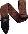 Ernie Ball 4162 Jacquard Crimson Paisley Gitarrengurt Gitarre Bass Gurt 104-182