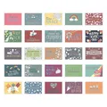 Cupcakes & Kisses® 25er Postkarten Set Glückwunsch I Schöne Sprüche & Motive I Grußkarten für besondere Anlässe I Karten zum Feiern