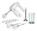 Bosch MFQ4075DE Styline Handmixer 550 W 5 Stufen  Silber, Weiß