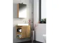 VCM 3-tlg Set Waschplatz für Gäste WC Gästebad Waschtisch Toilette Badezimmer Set - Hausa SC