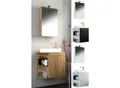 VCM 3-tlg Set Waschplatz für Gäste WC Gästebad Waschtisch Toilette Badezimmer Set - Hausa SC