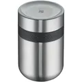 WMF my2Go Thermo Speisebehälter 300ml Isolierbehälter und 200ml Zusatzbehälter, umweltfreundlich, Cromargan Edelstahl mattiert, spülmaschinengeeignet