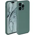 ONEFLOW Soft Case für iPhone 14 Pro Hülle aus Silikon mit Kameraschutz, Silikonhülle mit erhöhtem Schutz fürs Display, Backcover Schutzhülle, weiche Handyhülle, Petrol