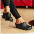 BERKEMANN Berkemann Erwachsene Berkina Jada Clogs Leder Clog schwarz 40,5 EU
