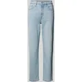 Levi's® Straight Fit Jeans mit 5-Pocket-Design in Hellblau, Größe 25/28