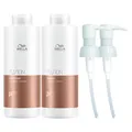WELLA FUSION Sparset Shampoo 1000ml + Conditioner 1000ml + 2x Dosierpumpen