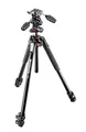 Manfrotto MK190XPRO3-3W Aluminium-Stativ Kit mit 3-Wege-Neiger – 3-teiliges Kamera-Stativ für DSLR & spiegellose Kameras, inkl. Zubehör für professionelle Fotografie