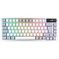 ASUS ROG Azoth White RGB Gaming Tastatur mit 75% Layout - kabellose RGB Gaming T