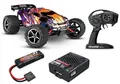 Traxxas 71076-8 E-Revo VXL 1/16 Brushless TSM RTR + Akku & USB Ladegerät Lila