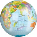John Buntball Globus Spielzeug Spielball 230mm Kinderball Kinderspielball Sport