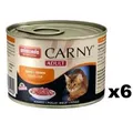 Animonda Cat Carny Adult Rind und Huhn 6x200g