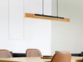 TRIO LED-Pendelleuchte Kerala 341610132 schwarz, 25 W, 3000 lm, 3000 K