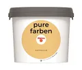 Alpina pure farben Wandfarbe – Hafergelb – strapazierfähige und atmungsaktive Innenfarbe – ergiebig, gut deckend & reinigungsfähig – 2,5 Liter