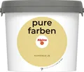 Alpina Pure Farben Wandfarbe hafergelb 2,5 L