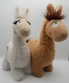NICI La La Lama stehend Pärchen Paar Dalia Luis Höhe 50cm Weiß Braun neuwertig