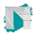 Scorprotect® Vlies Staubschutztür-Wand "MegaDoor" Breiter Durchgang (330 x 330 cm)