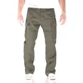 Big Seven Cargojeans Big Seven Brian Cargo Hose Comfort Fit Herren Jeans Hose grün W42/L34