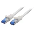 0,15m CAT7 Netzwerkkabel Patchkabel Ethernet Kabel DSL LAN Netzwerk Kabel weiss