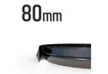 DQ-PP Türdichtband DQ-PP GARAGENTOR DICHTUNG, 1m, Garagendichtung, Gummischwelle, 15x80mm, 21x115mm, 30x160, schwarz, Türschwellendichtung, Bodenplatte