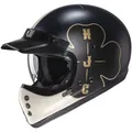 HJC V60 Ofera Helm, schwarz-blau, Größe S für Männer