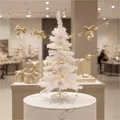Weihnachtsbaum Christbaum Baum Tanne Tannenbaum Weihnachten Weiß künstlich 90cm