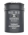 WO-WE Thermo Aussenfarbe Weiß Fassadenfarbe Wandfarbe Fassadenbeschichtung W527 5L