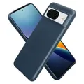kwmobile Handyhülle für Google Pixel 8 Hülle - Silikon Case metallisch schimmernd - Schutzhülle Cover - Metallic Zodiac Blue
